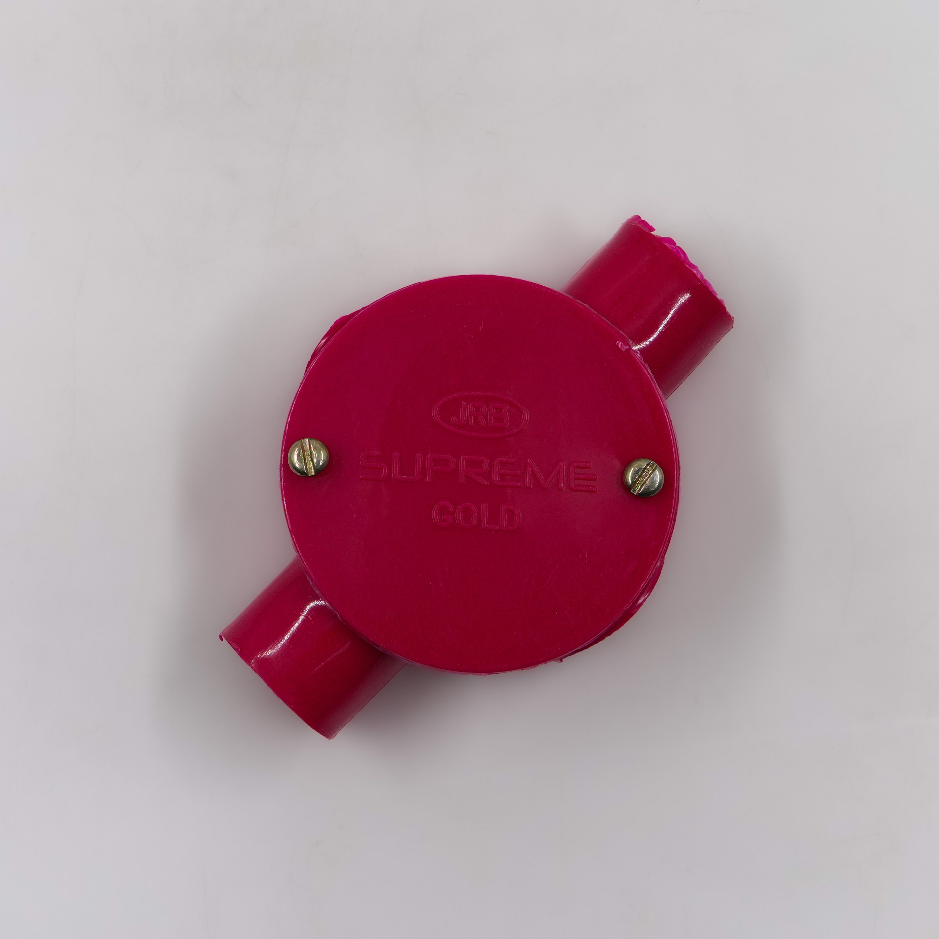19Mm Conduit Junction Box 2 Way (Red)